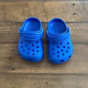 Blue Baby Crocs